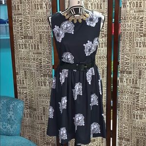 NEW with tag IMAN Fit and Flare Floral Dress